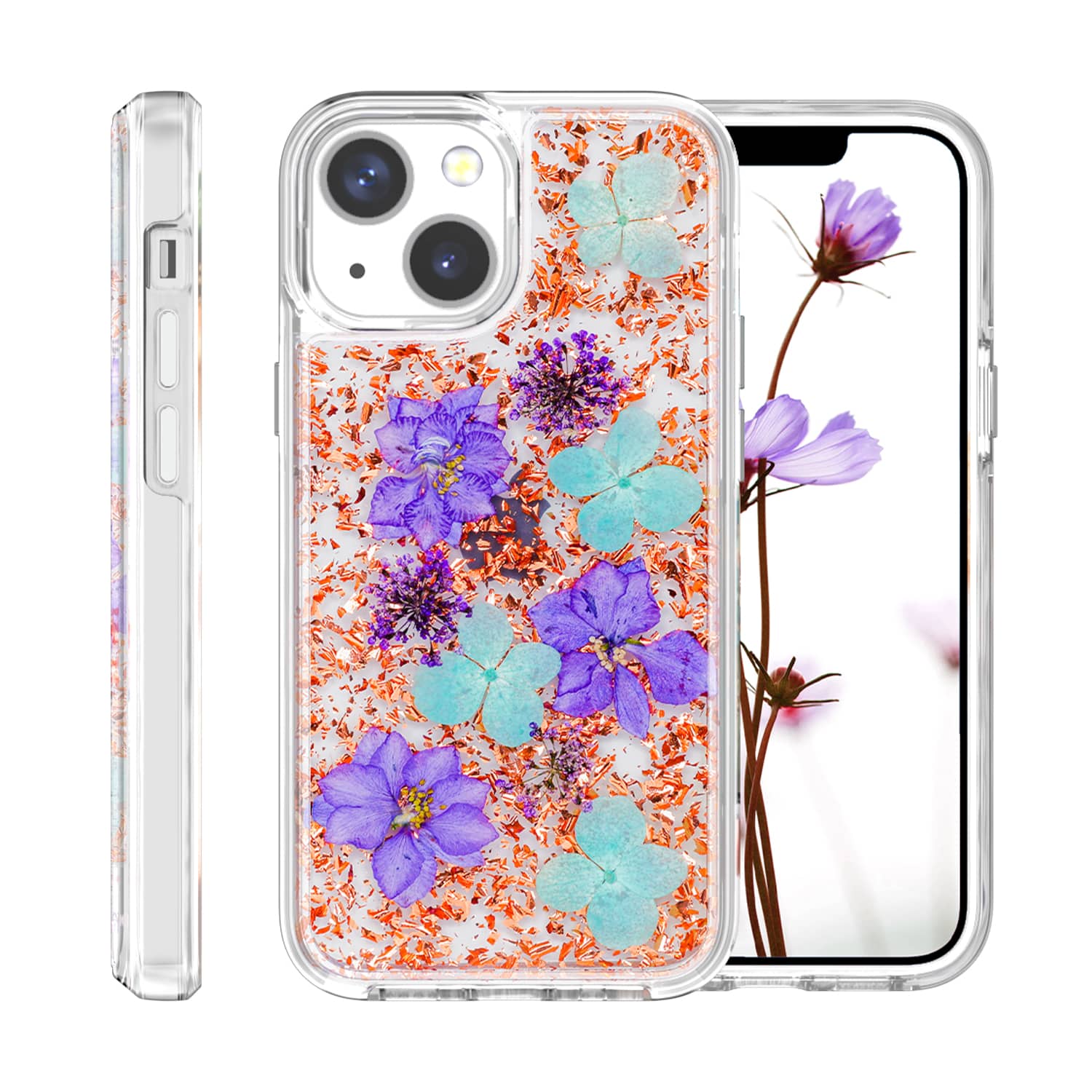 <strong>iPhone 13 mini 金薄荷手機殼</strong>