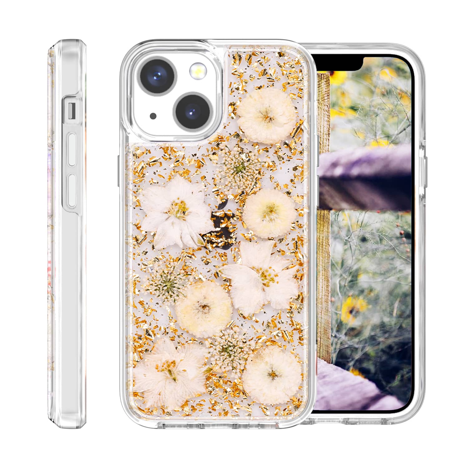 <strong>iPhone 13 mini 金花手機(jī)殼</strong>