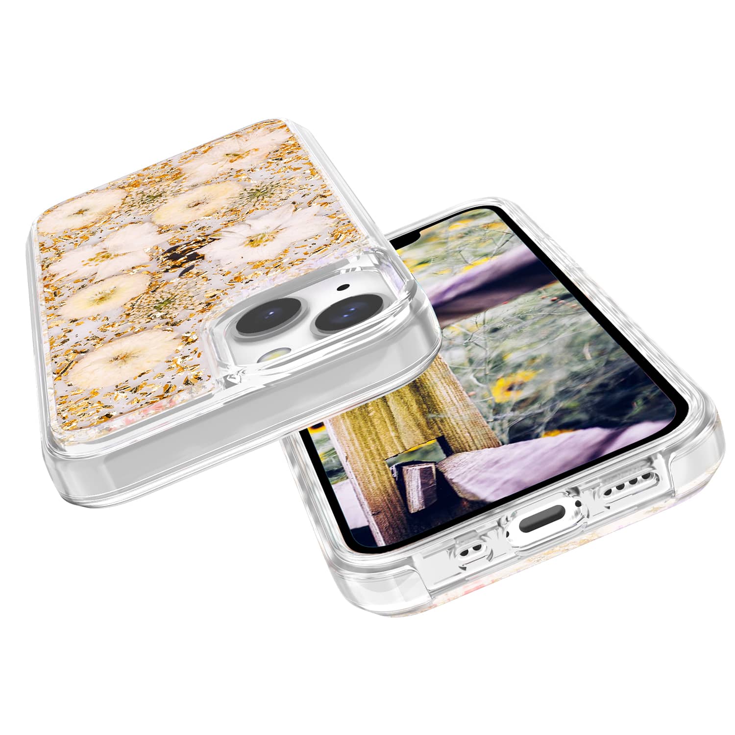 <strong>iPhone 13 mini 金花手機殼</strong>
