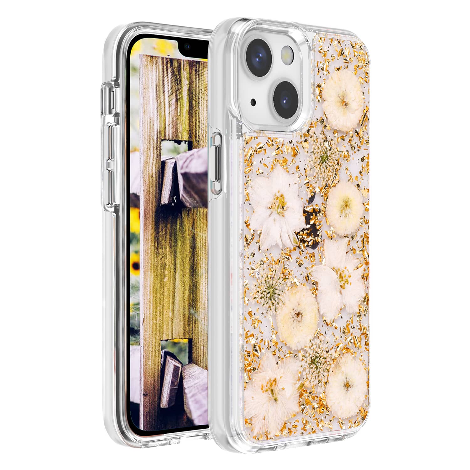 <strong>iPhone 13 mini 金花手機(jī)殼</strong>