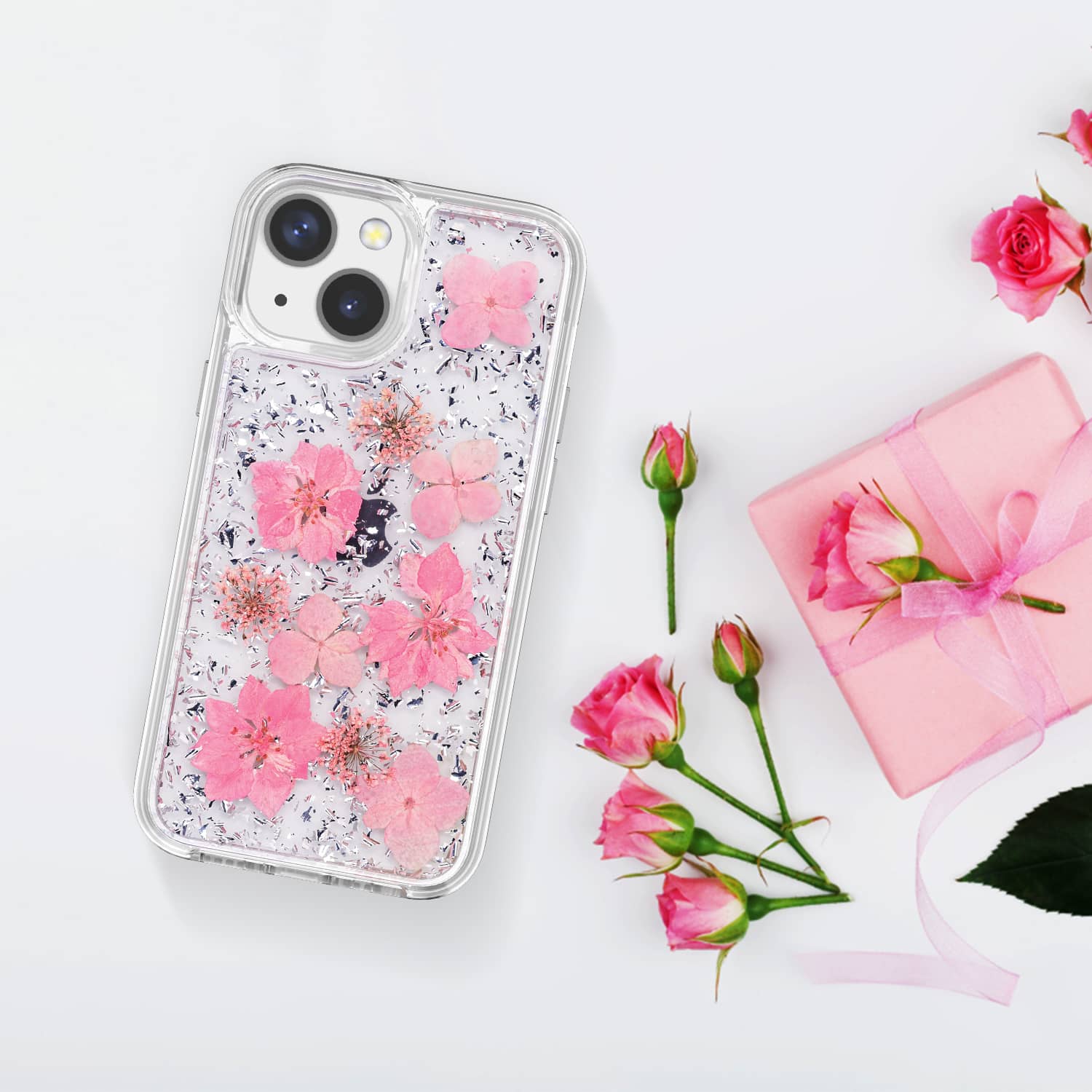 <strong>iPhone 13 mini 銀粉手機殼</strong>