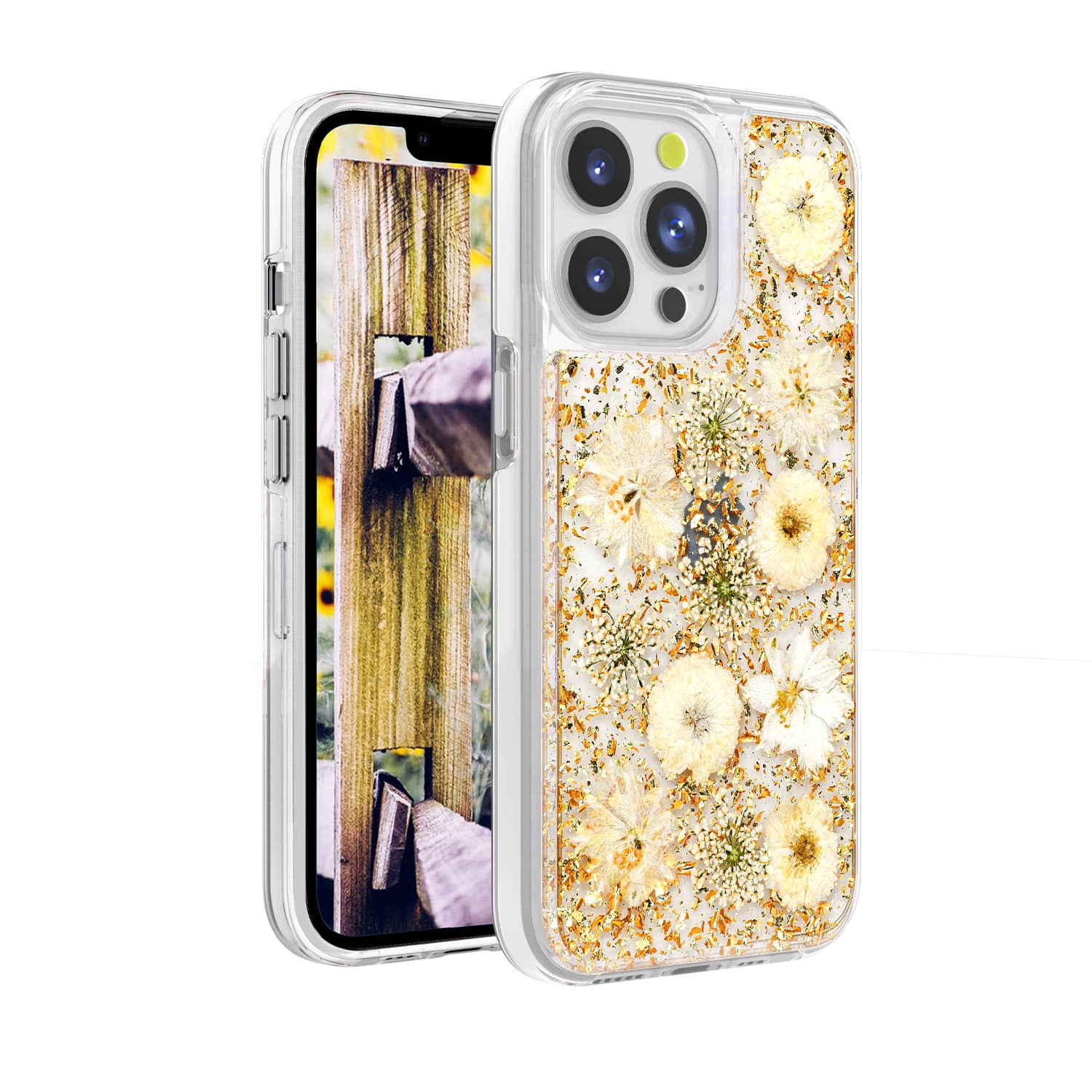 <strong>iPhone13 Pro max 金花手機殼</strong>