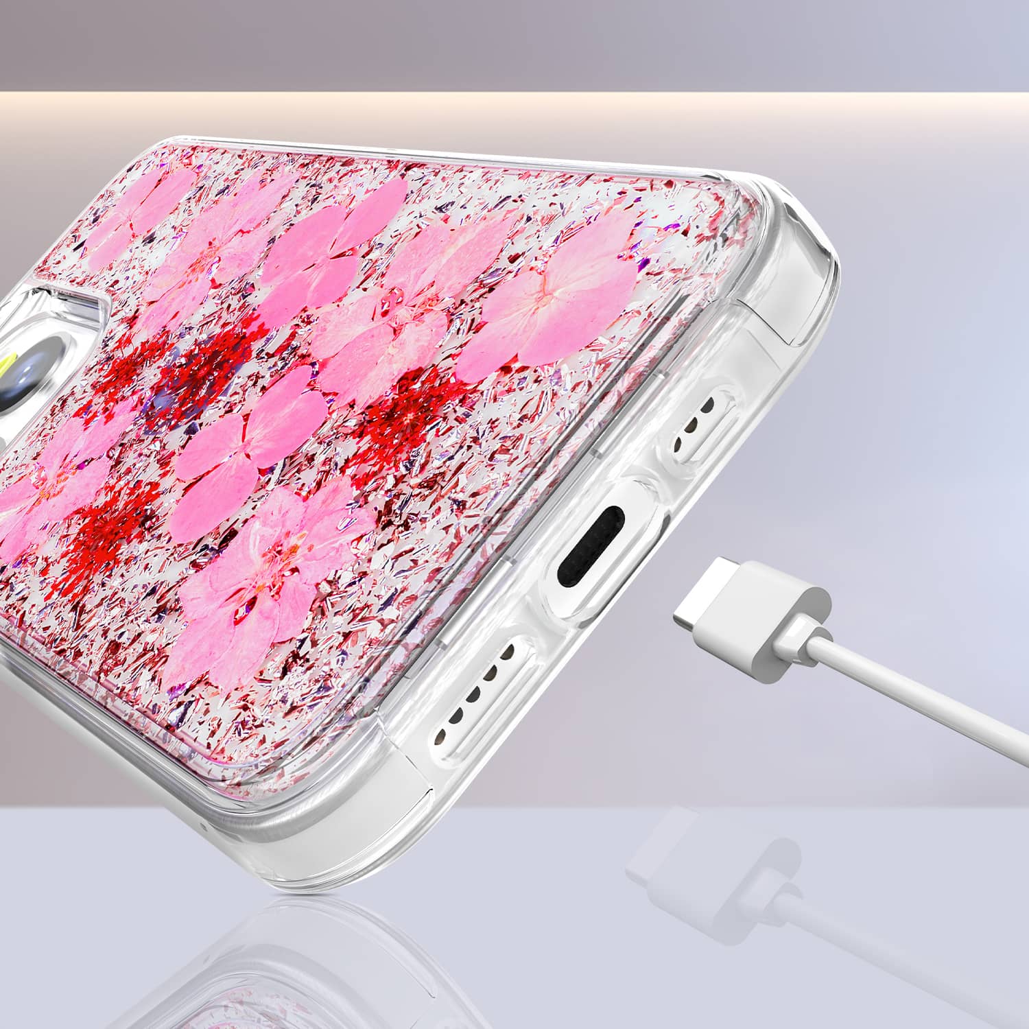 <strong>iPhone13 Pro max 金粉手機殼</strong>