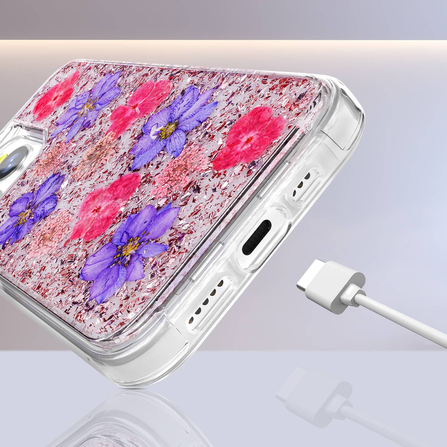 <strong>iPhone13 Pro max 金紫手機(jī)殼</strong>