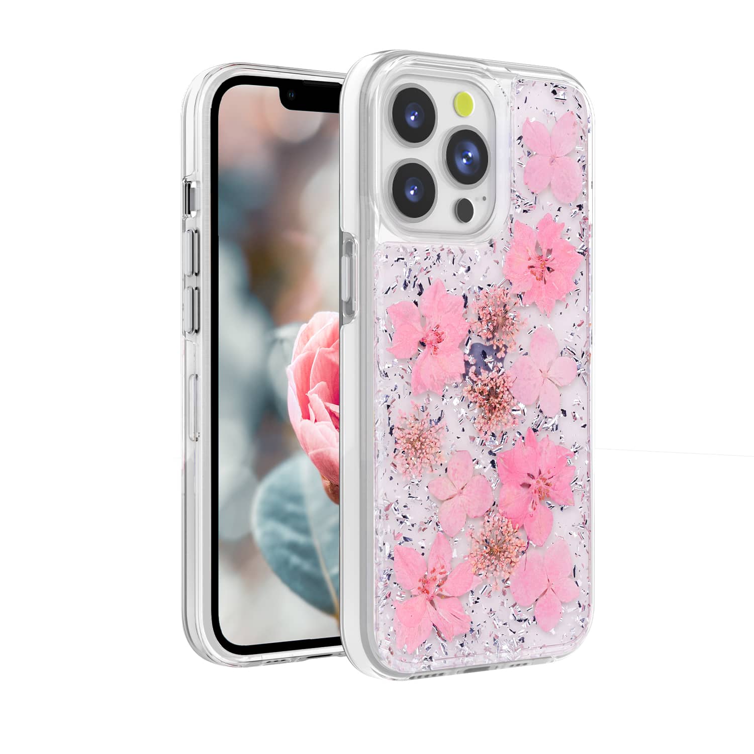 <strong>iPhone13 Pro max 銀粉手機(jī)殼</strong>