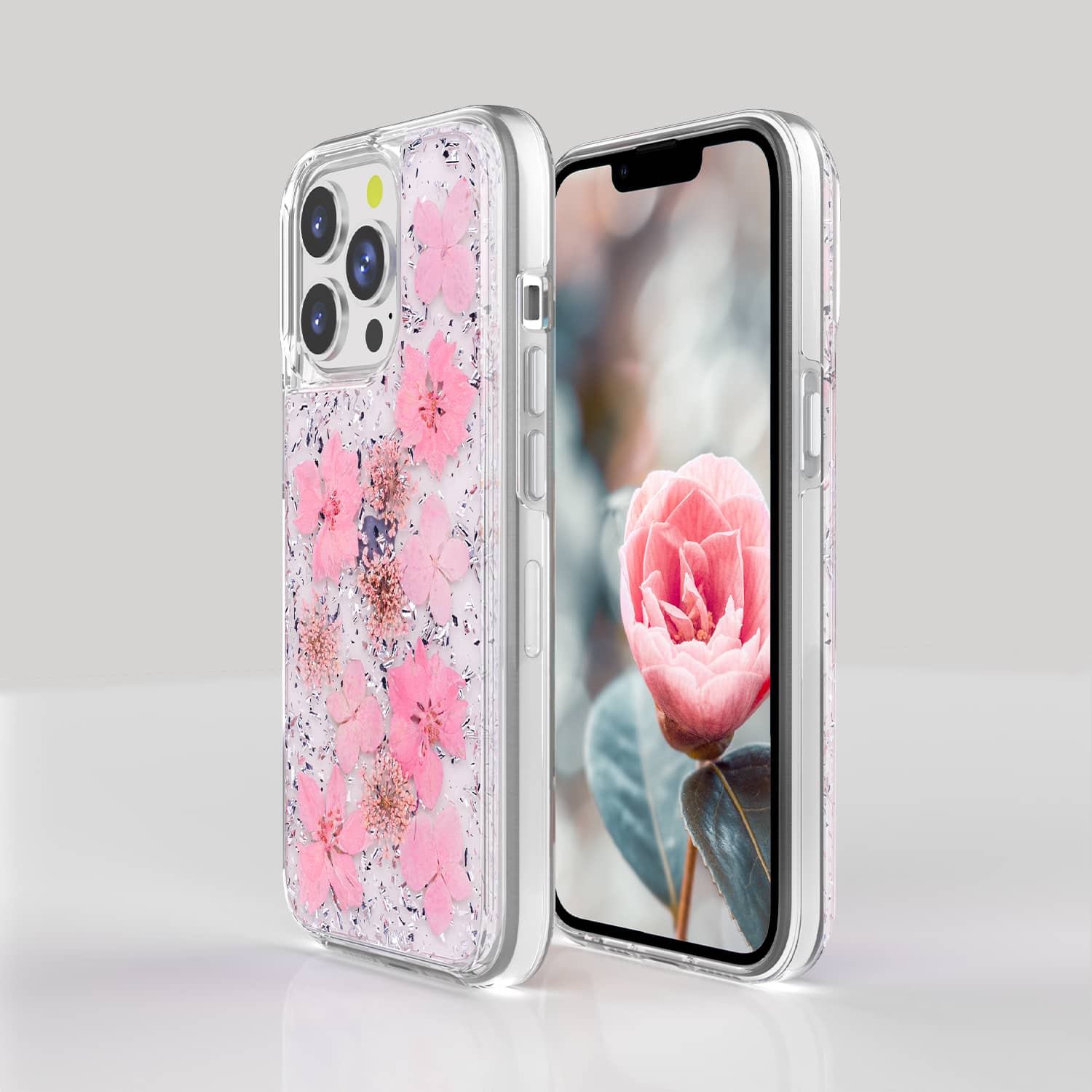 <strong>iPhone13 Pro max 銀粉手機(jī)殼</strong>