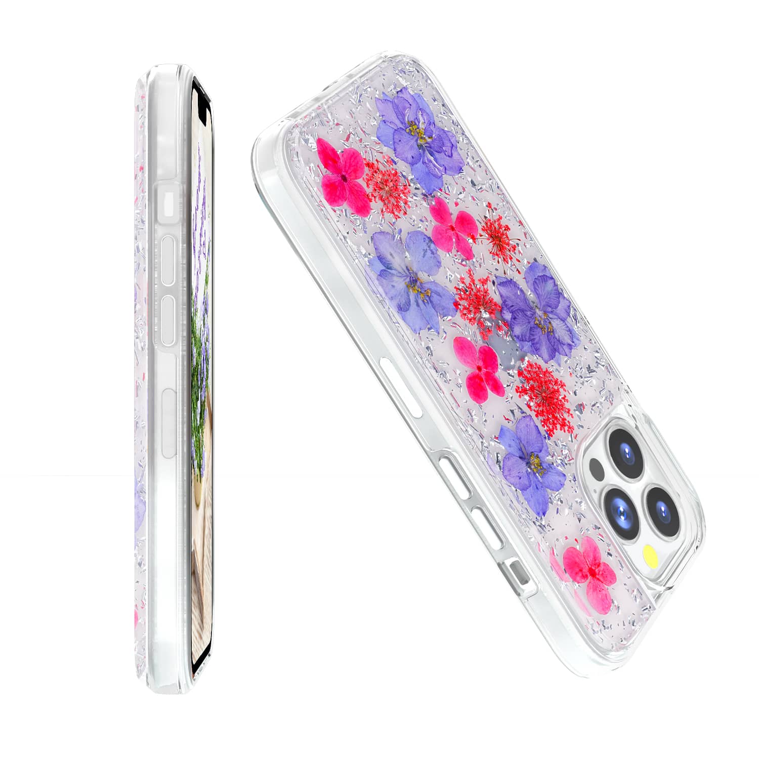 <b>iPhone13 Pro 銀紫手機(jī)殼</b>